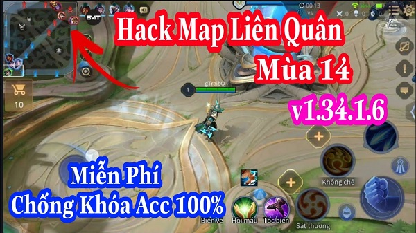 hack map Liên Quân Mobile hiệu quả