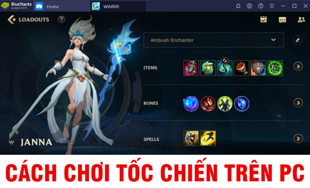 chơi tốc chiến trên pc