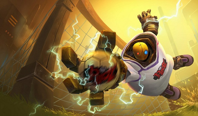 Blitzcrank sở hữu kỹ năng Đấm Móc cực đỉnh