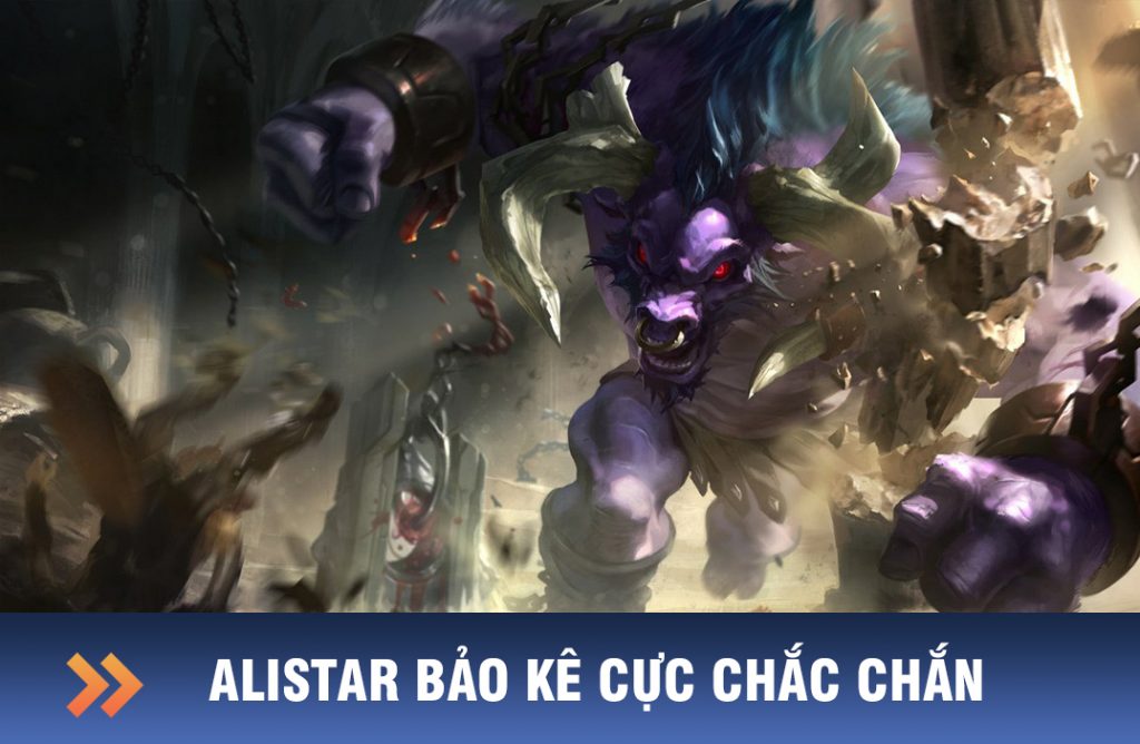 cách chơi alistar hỗ trợ