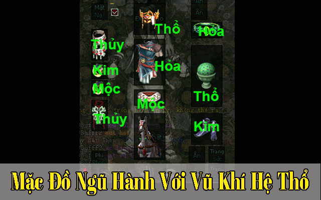  vũ khí hệ Thổ