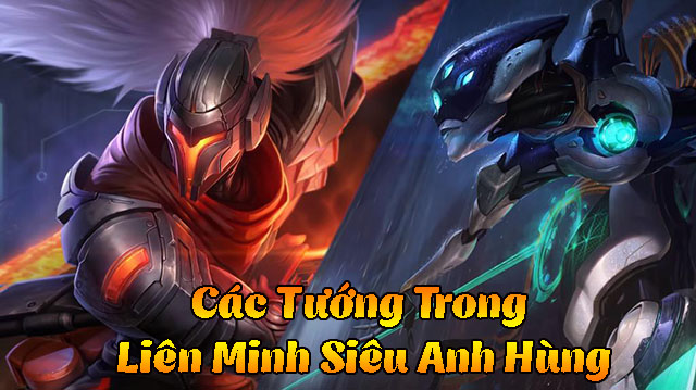 Điểm mặt qua những tướng trong Liên Minh Siêu Anh Hùng