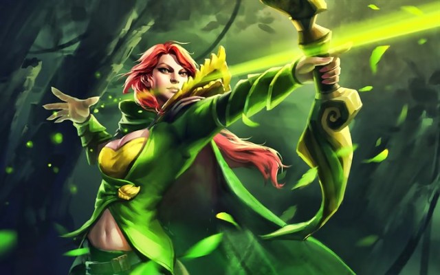 Windranger có lượng damage thấp nên khá yếu so với các Heros khác