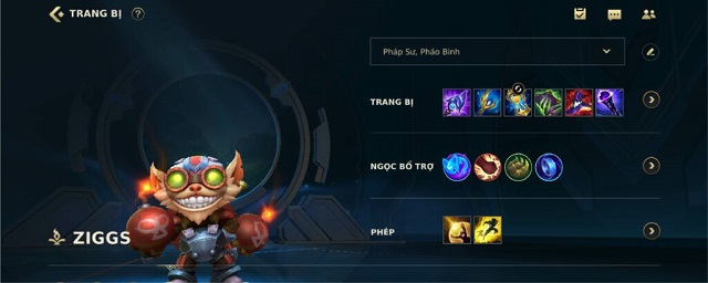 Cách build bảng ngọc cho Ziggs trong tốc chiến