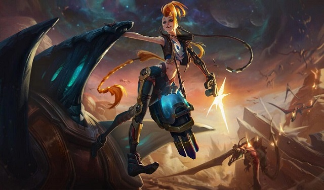 Jinx trở thành quái vật thực thụ càn quét team địch ở giai đoạn cuối