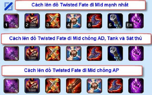 Cách lên đồ chuẩn cho Twisted Fate trong Tốc Chiến