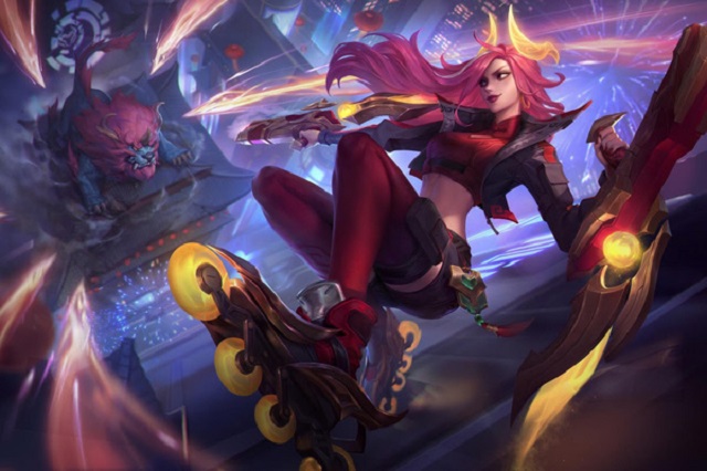 Miss Fortune không nên xả bão đạn theo đường thẳng