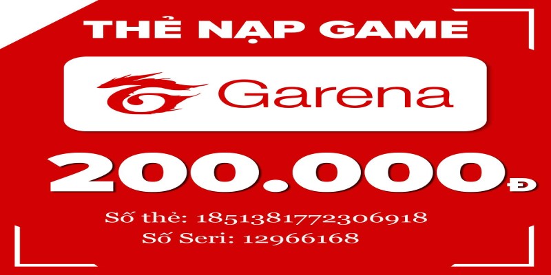 Thẻ do Garena phát hành