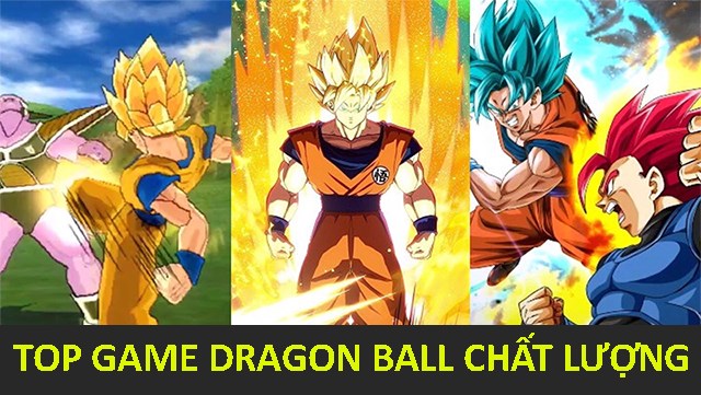 Dòng game mang tên Dragon Ball luôn thu hút được nhiều người chơi 